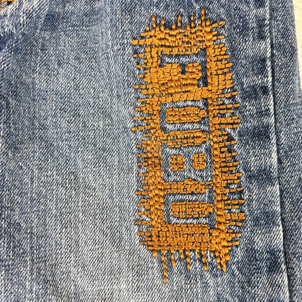 Fubu The Collection Toddler Straight Leg Embroidered Jeans Kids Sz 2T